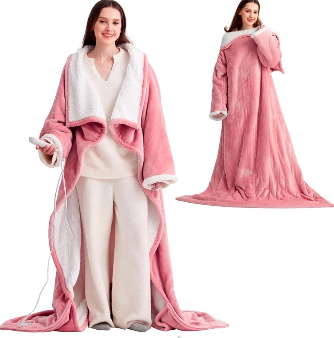 Luxurious Reversible Heated Blanket