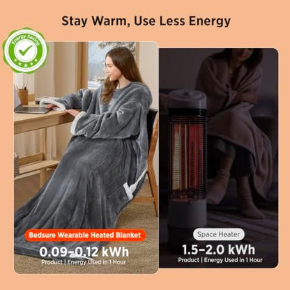 Luxurious Reversible Heated Blanket