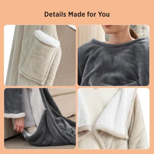 Luxurious Reversible Heated Blanket