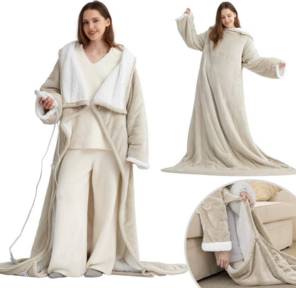 Luxurious Reversible Heated Blanket